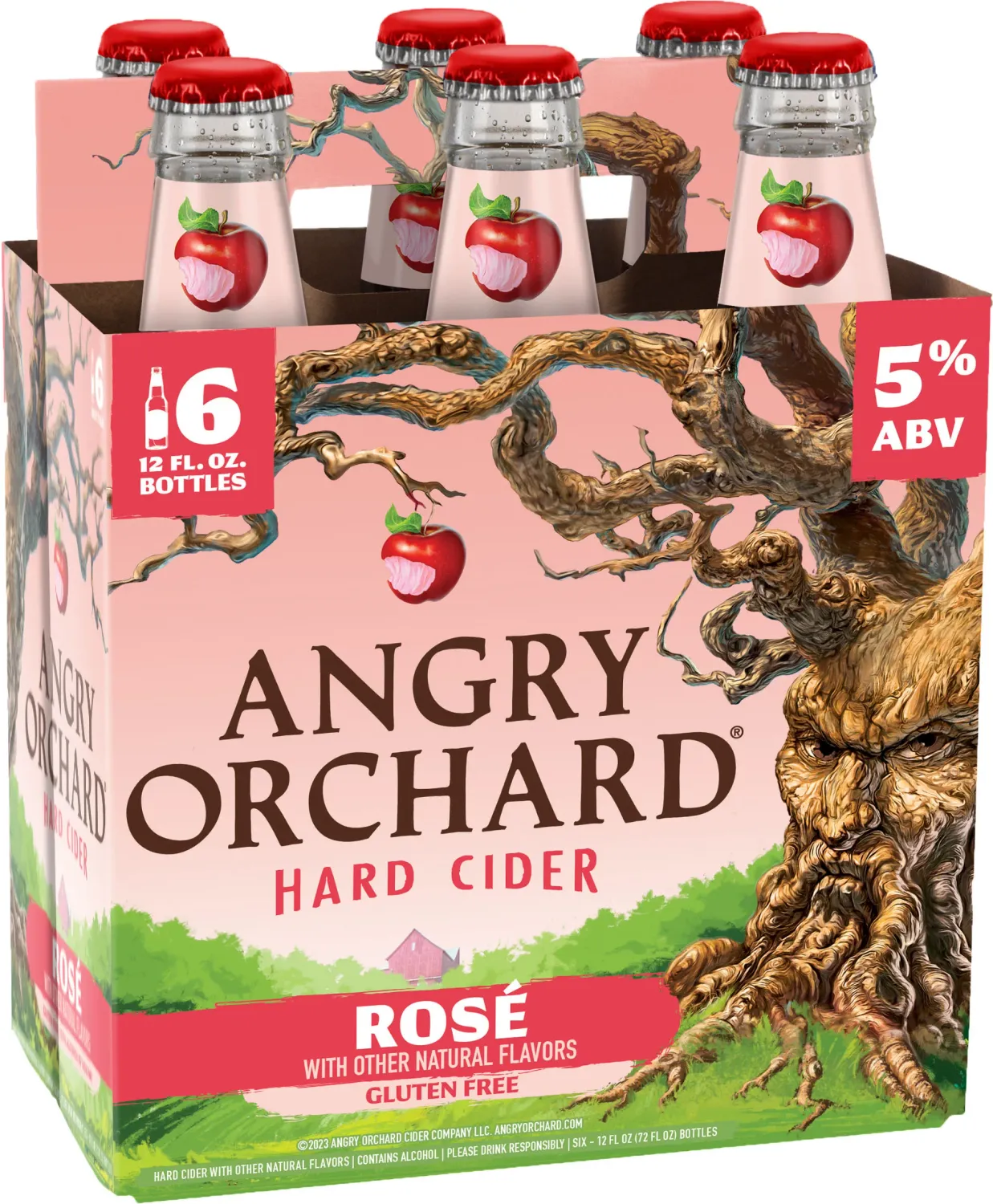 Angry  Orchad Rose 6\12oz Bottles