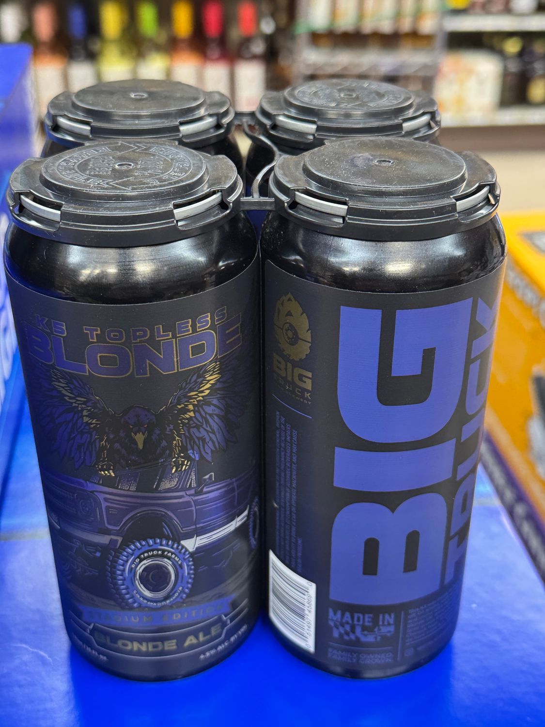 Big Truck Ravens : Topless Blonde 4\16oz Cans