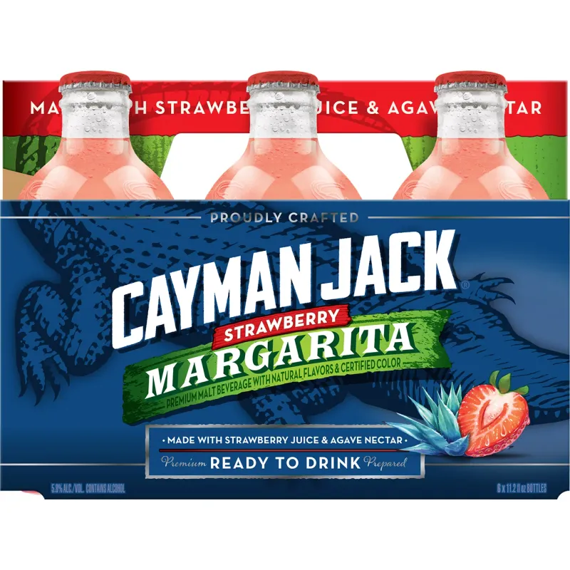 Cayman Jack Strawberry Mrgta 6 Btls