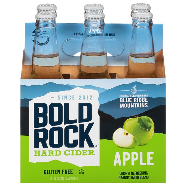 Bold Rock Apple Cider 6\12oz Btls