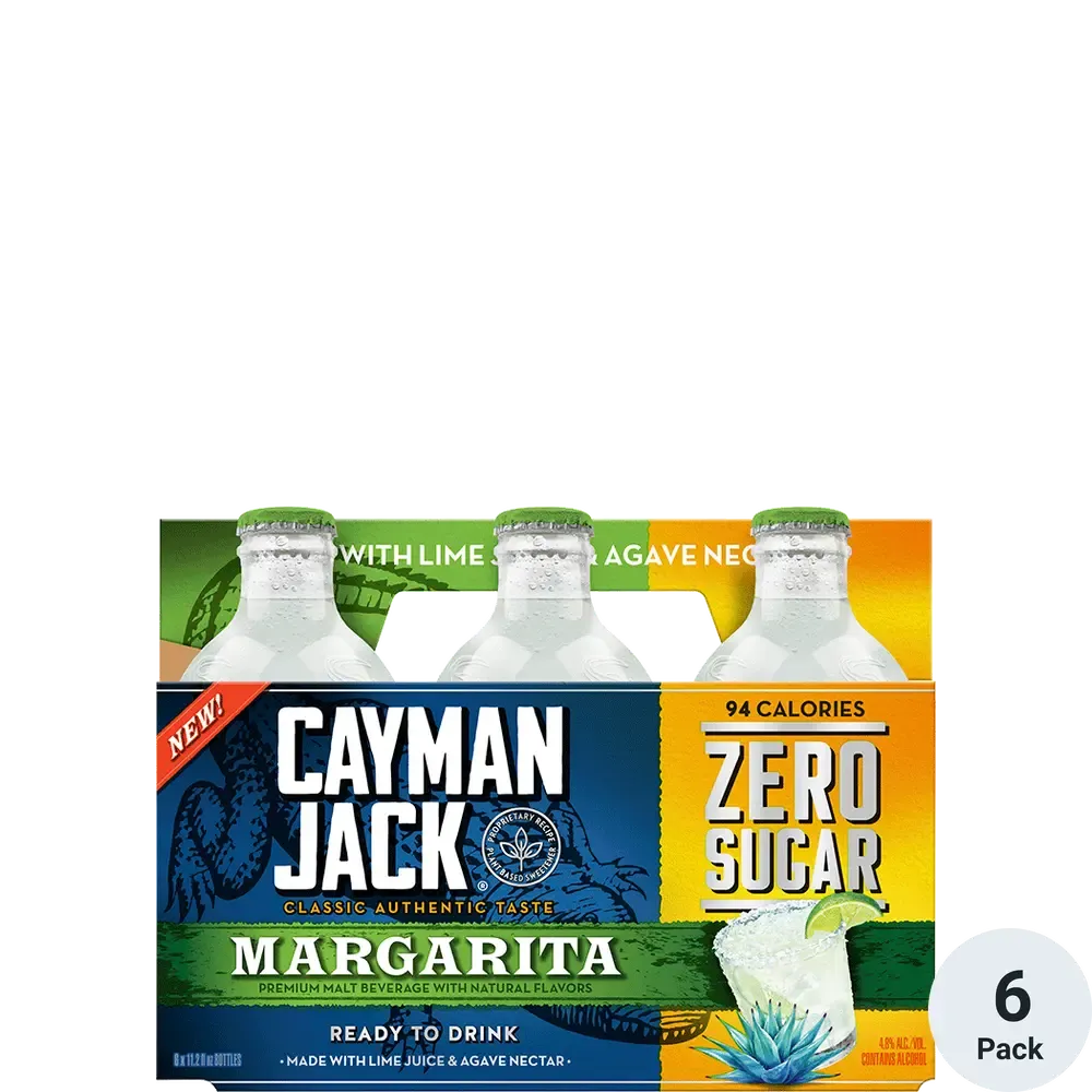 Cayman Jack Zero Sugar 6 Btls