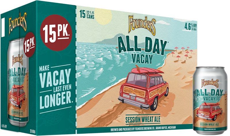 Founders All Day Vacay 15pk CN