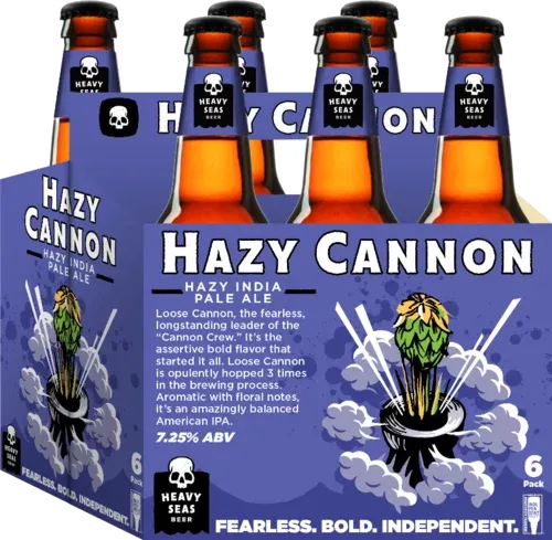 Hazy Cannon 12oz\6 Pack Btl
