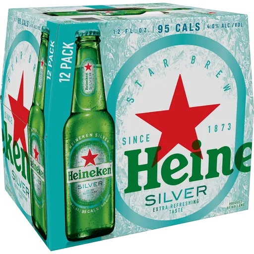 Heineken Silver  12oz\12pk BTL