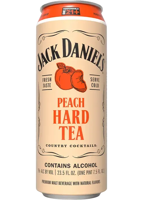 Jack Daniels Peach Hard Tea 23.5 Oz