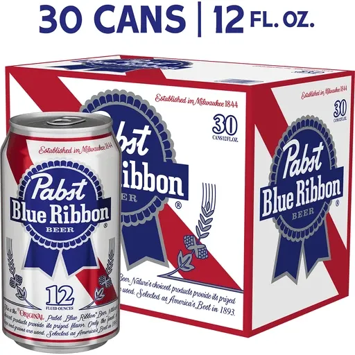 Pabst Blue Ribbon 12oz\30 Pack Cans