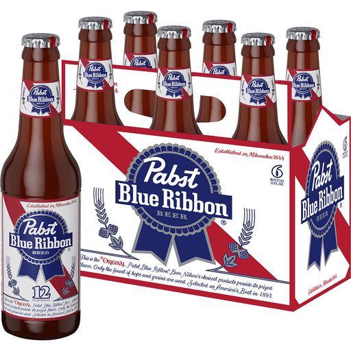 Pabst Blue Ribbon 12oz\ 6btls