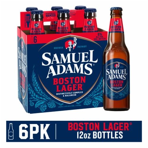 Samuel Adams Boston Lager 6\12oz Btls