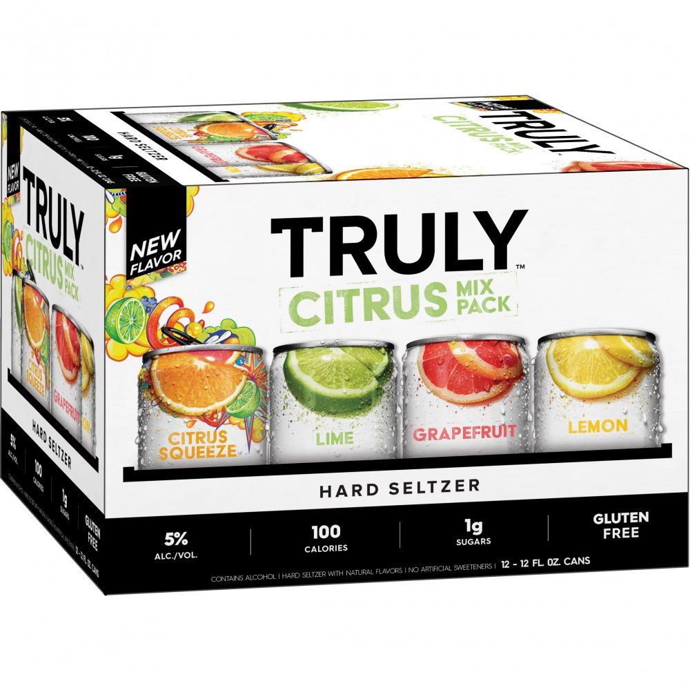 Truly Citrus 12 Cans