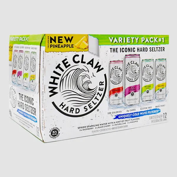 White Claw Varity Pack 1/ 12 Pk