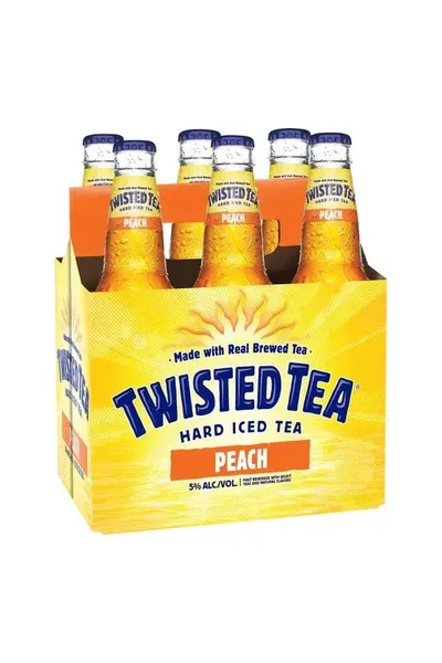Twisted Tea Peach 12oz\6pk BTL