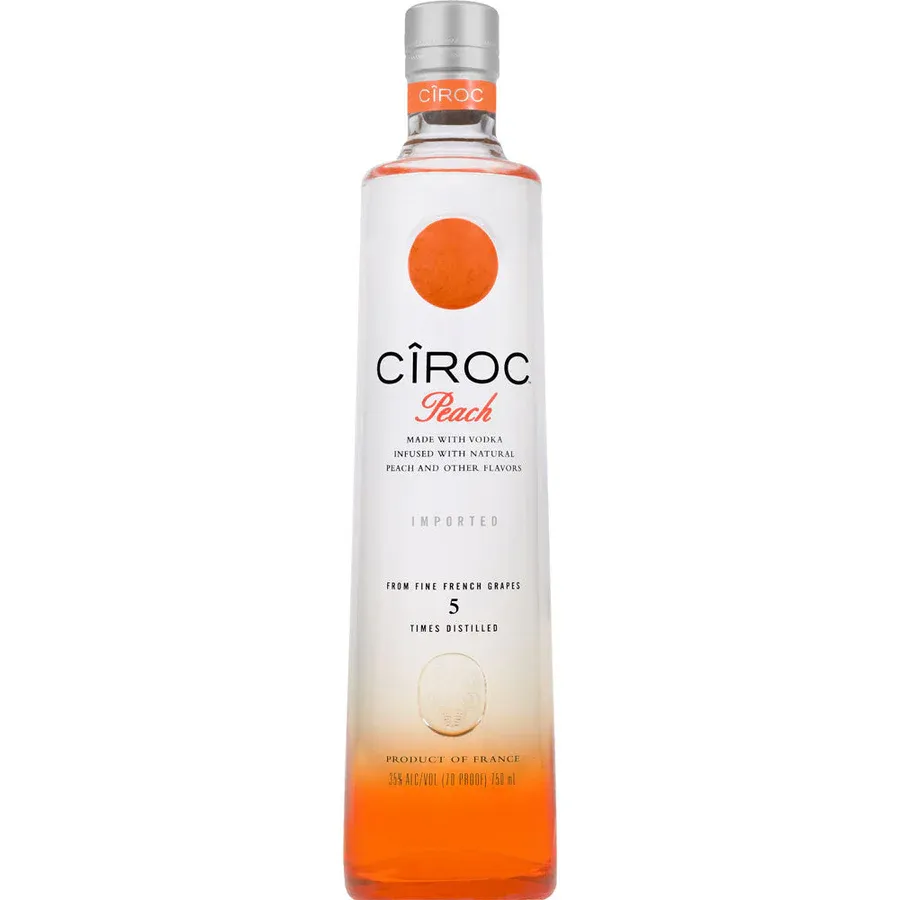 Ciroc Peach Vodka 750 ML