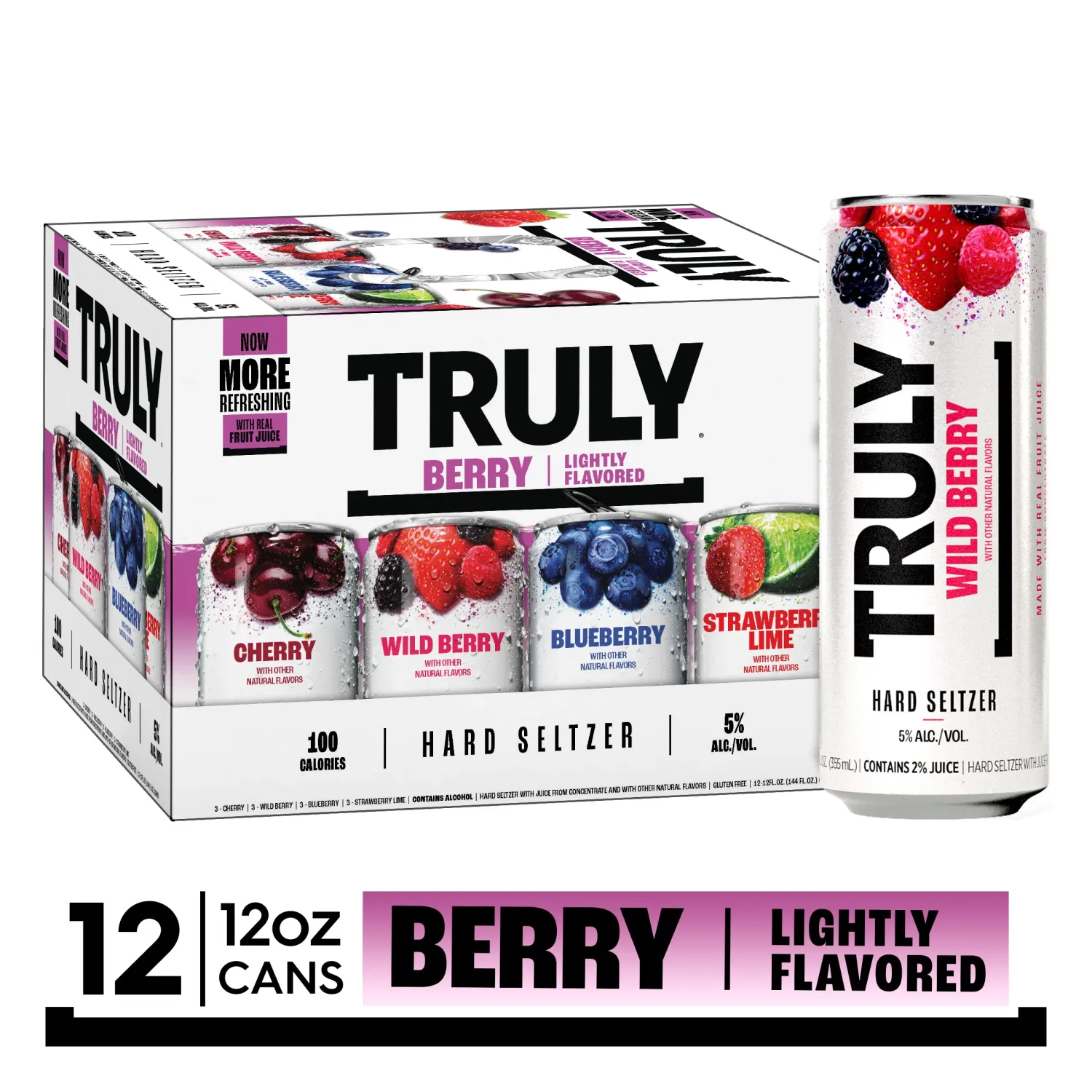 Truly Berry Variety Pack 12oz\12 Cans
