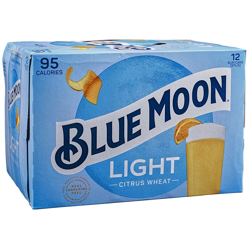 Blue Moon Light  12oz\12pk Cans