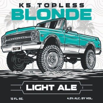 Big Truck Topless Blonde 6\12oz Cans