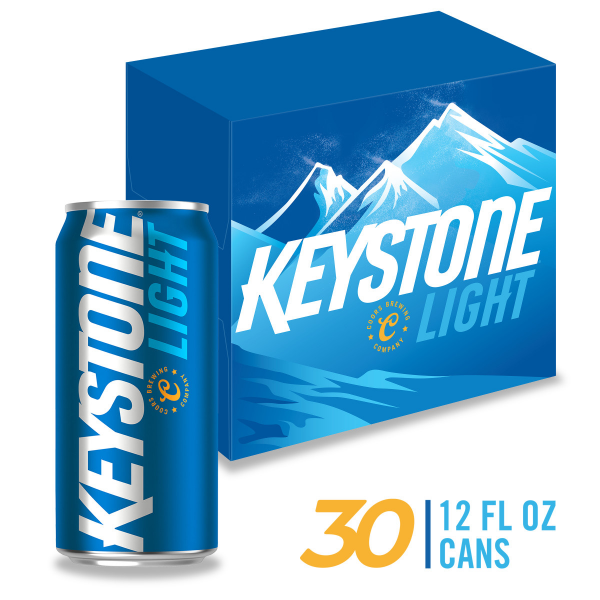 Keystone Light 12oz Can 30 Pack