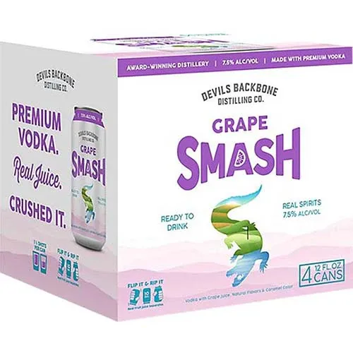 Smash Grape 4pk Cans