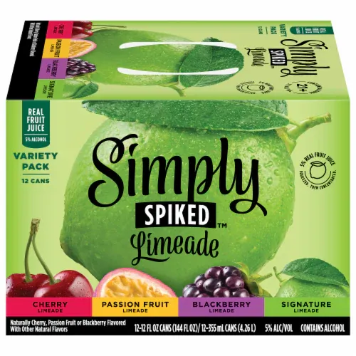 Simply Spiked Limeade Variety 12pk Cans