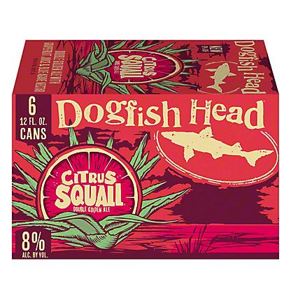 Dogfish Head Citrus Squall 12oz\6 PK Cans