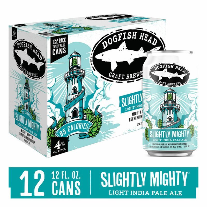 Dogfish Head Slightly Mighty 12oz\12 PK Cans