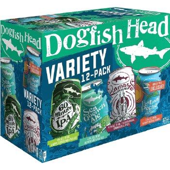 Dogfish Head Variety 12oz\12 Pk Cans