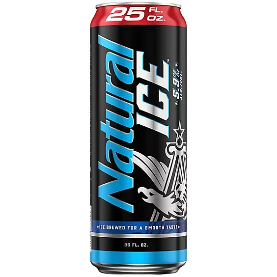 Natural Ice 25oz Can
