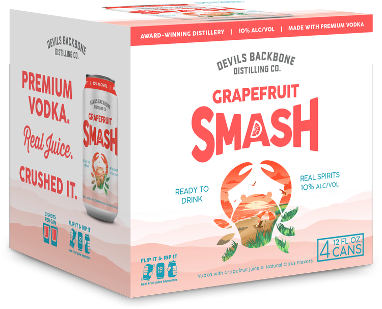 Smash Grapefruit 4pk Cans