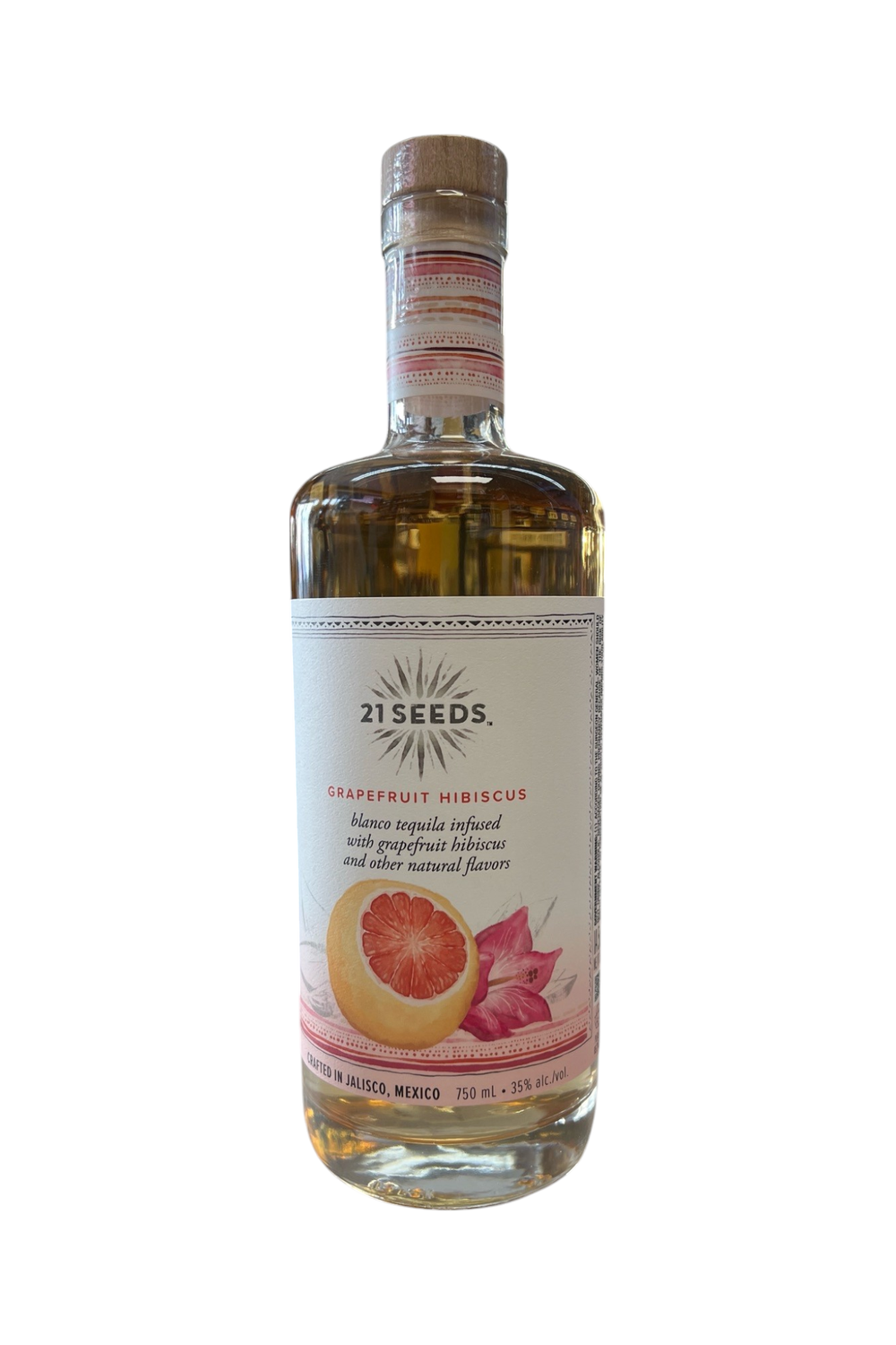21 Seeds Grapefruit Hibiscus Tequila 750ml