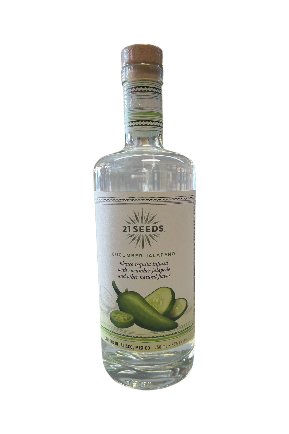 21 Seeds Cucumber Jalapeno Tequila 750ml