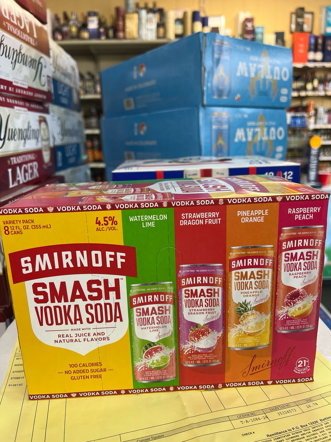 Smirnoff Vodka Soda 8pk