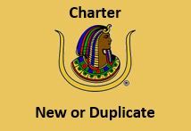 Charter - New or Duplicate