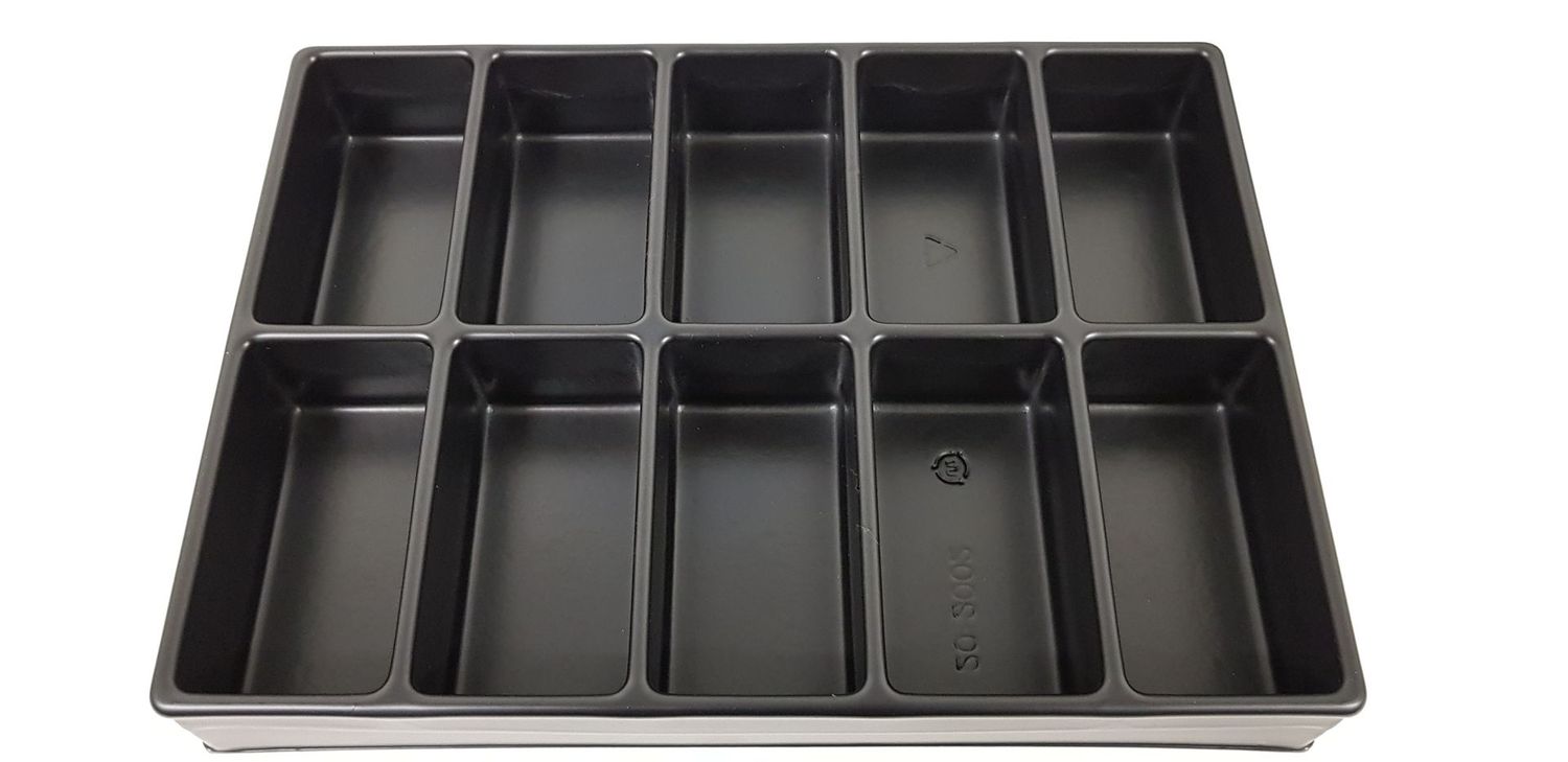 Fachwerkeinsatz 10-teilig für Koffer 400 × 300