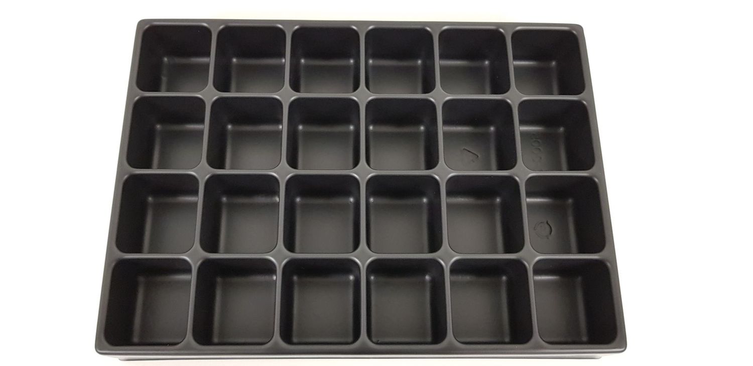 Fachwerkeinsatz 24-teilig für Koffer 400 × 300