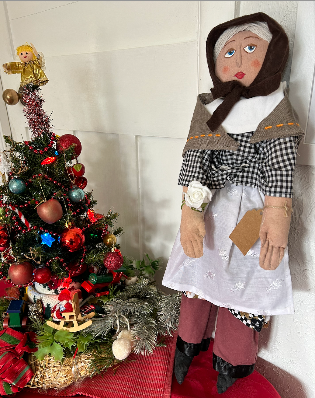 Hazel Mae Vintage Inspired OOAK Art Doll
