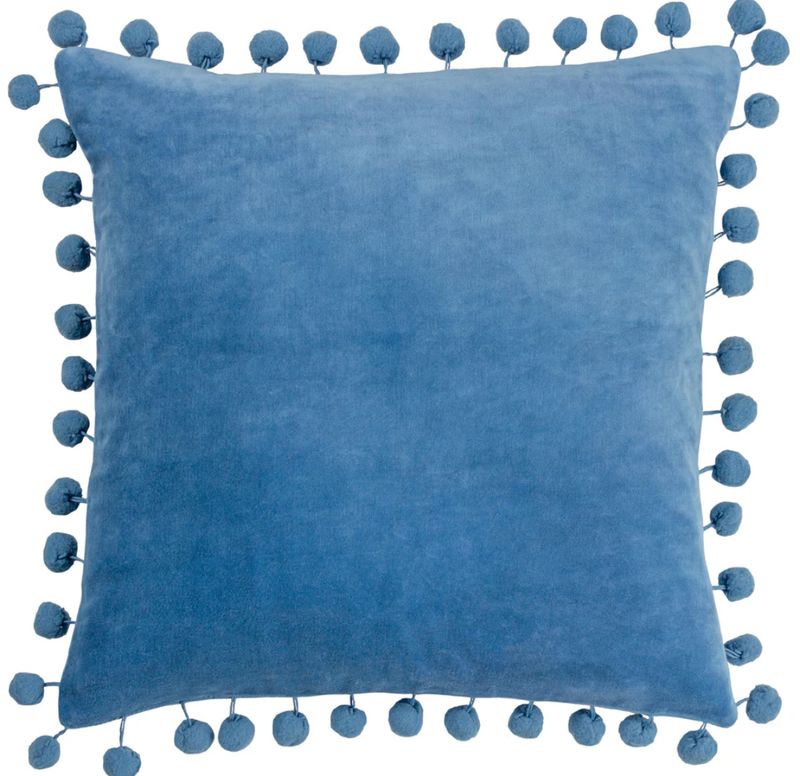 Dora Square Cushion Sky Blue