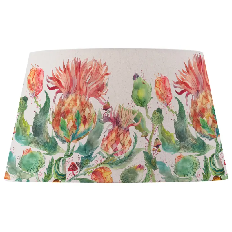 Enchanting Thistle Quintus Taper Lamp Shade Marigold
