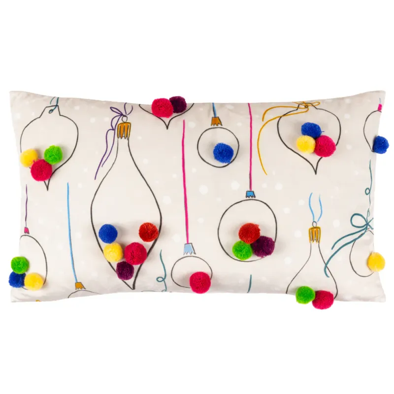 Festive-val Baubles Cushion