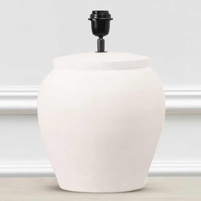 Edessa Lamp Base Ecru