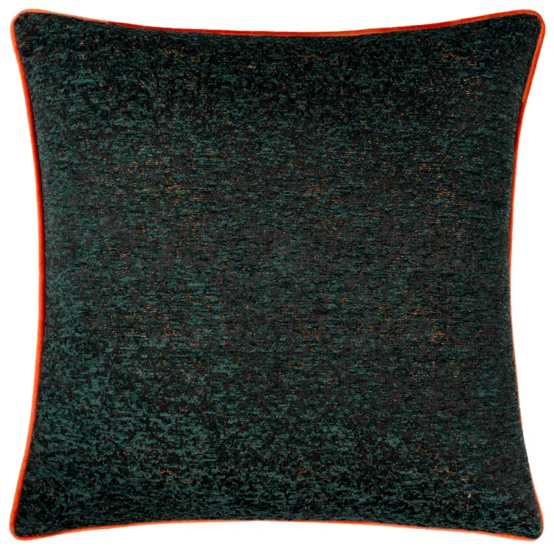 Galaxy Piped Cushion Emerald