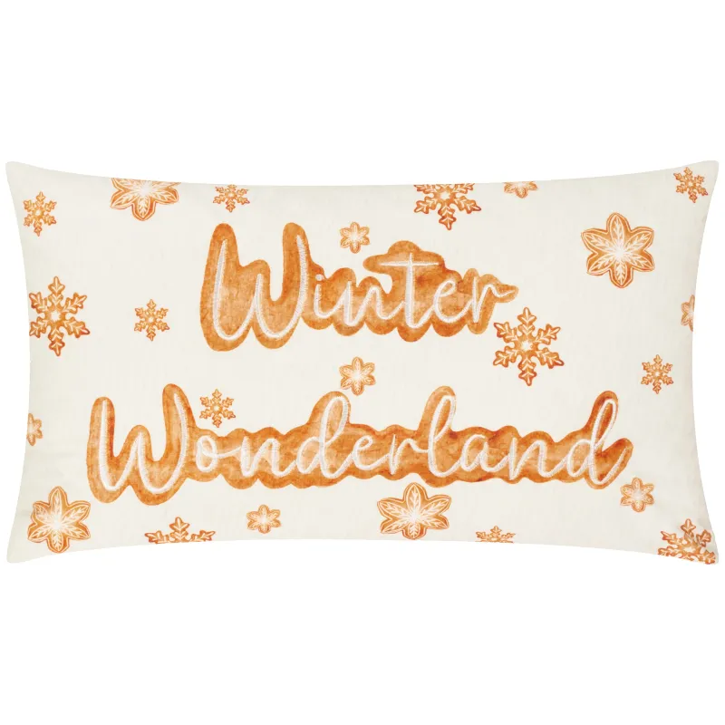 Gretel Winter Woodland Cushion Cloud Dust/Ginger