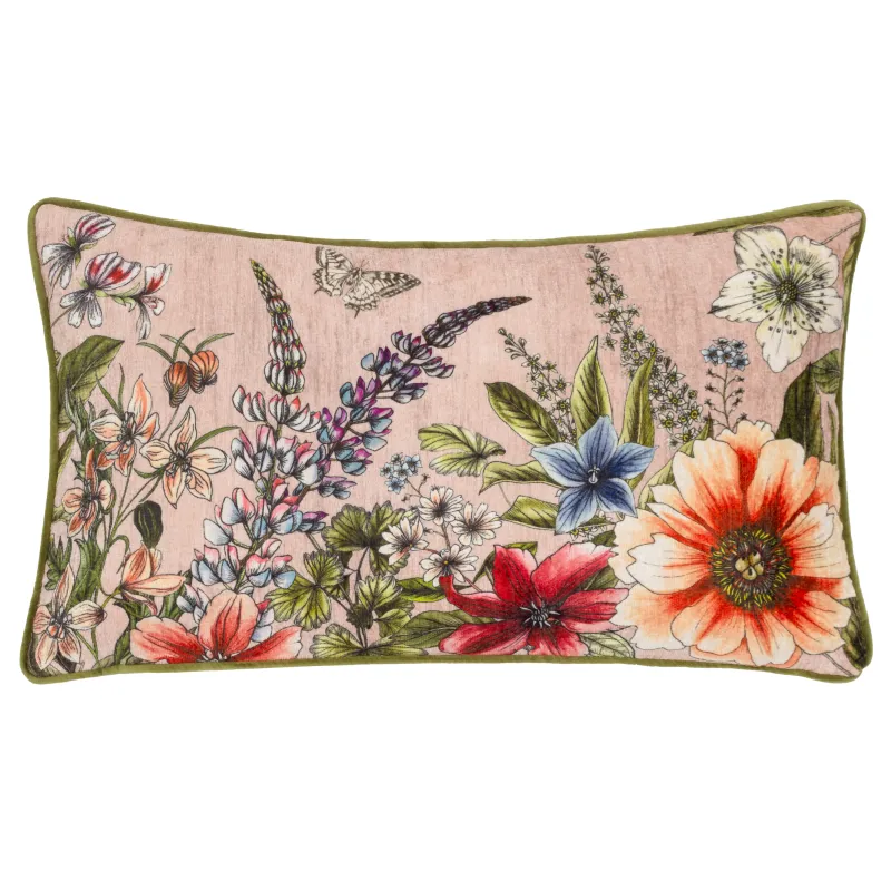 Hidcote Manor Evelyn Floral Cushion