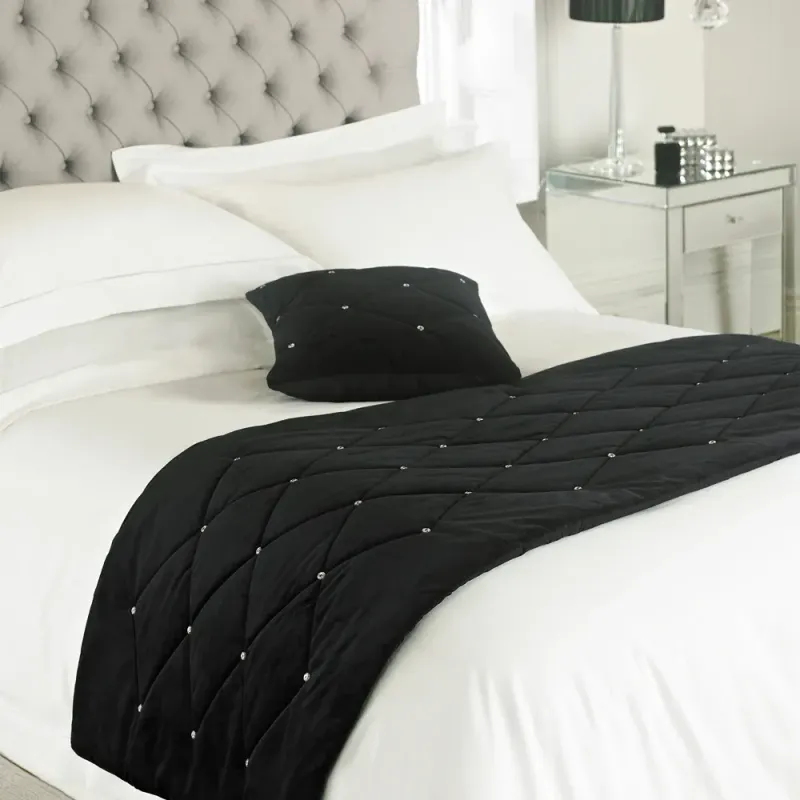 New Diamante Embellished Cushion