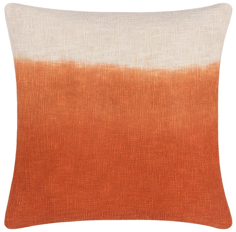 Mizu Dip Dye Cushion Amber