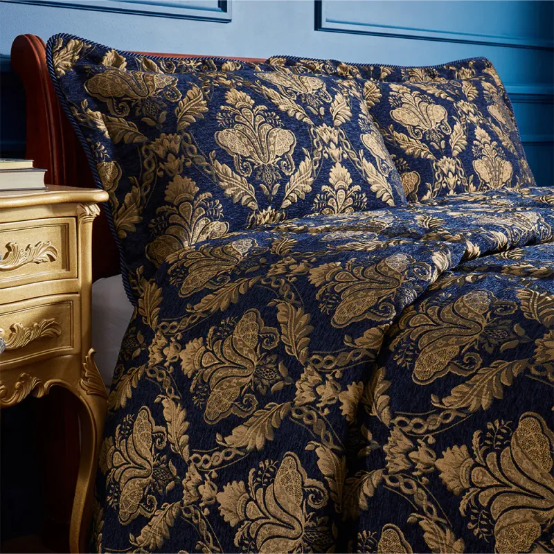 Shiraz Pillow Sham 74 x 48cm Navy