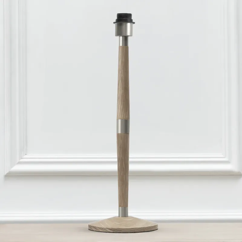 Solensis Lamp Base Grey