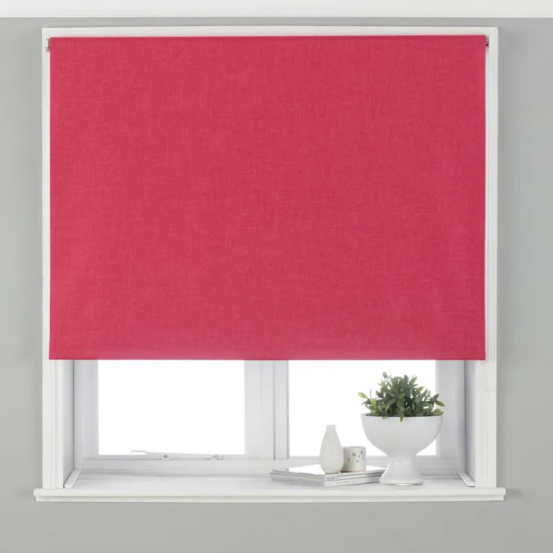 Twilight Thermal Blackout Roller Blind Pink