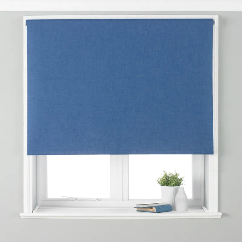 Twilight Thermal Blackout Roller Blind Denim
