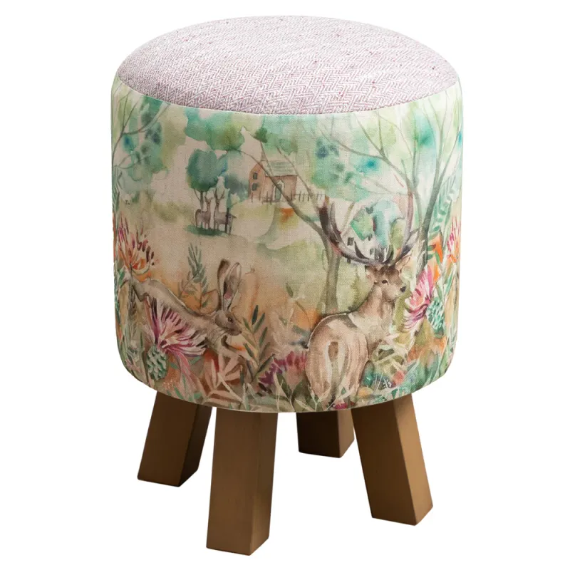 Allermuir Monty Round Footstool