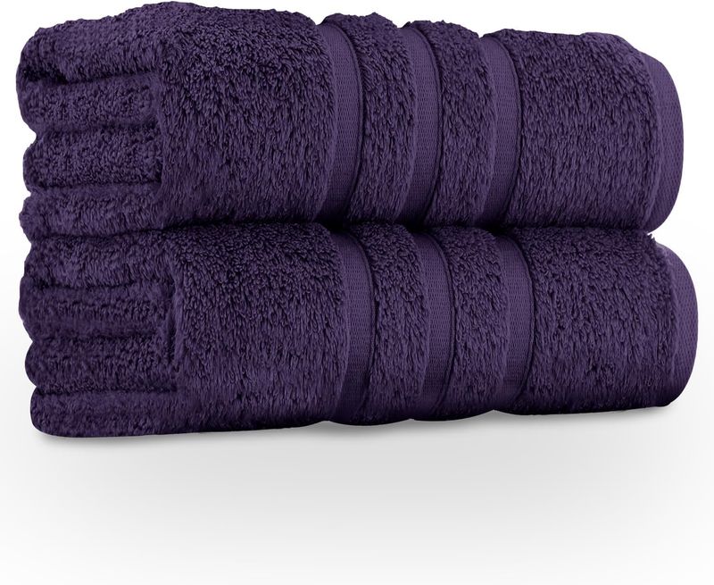 Zero Twist Towel Purple