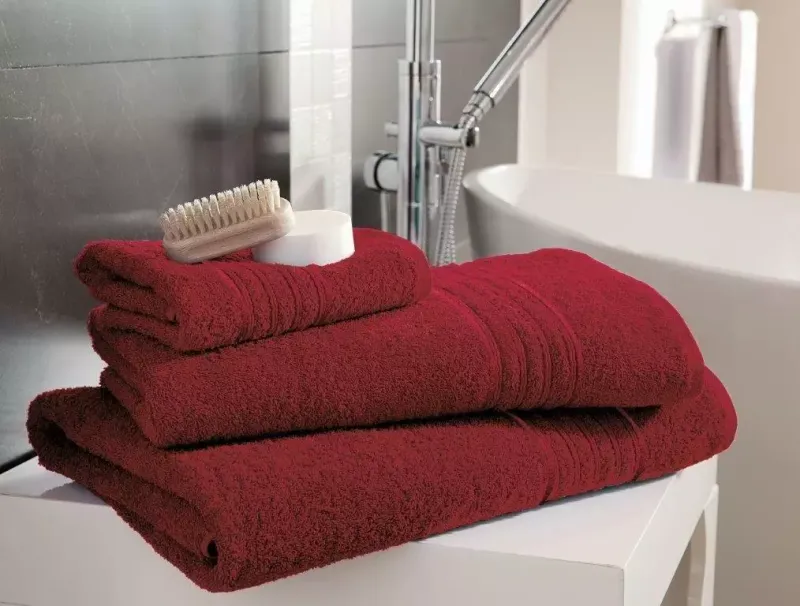 New Hampton Cotton Towel Hot Pink Packs of 4